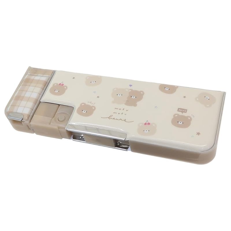 

Double-sided soft pencil case A fluffy bears