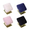 Modern Velvets Bracelet Stand Stylish Watch Holder Elegant Metal Base Jewelry Exhibition Tool For Retail Home
