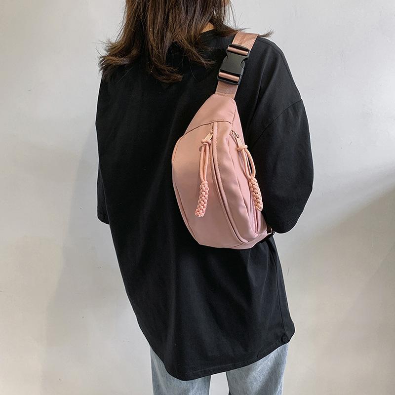 Waist Bags For Women Nylon Fanny Pack Female Waist Packs Shoulder Crossbody Chest Bag Premium Durable Quality Useful