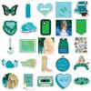 50pcs Taylor Swift Album Star Stickers - Waterproof Creative Decor for Water Bottles & Phones