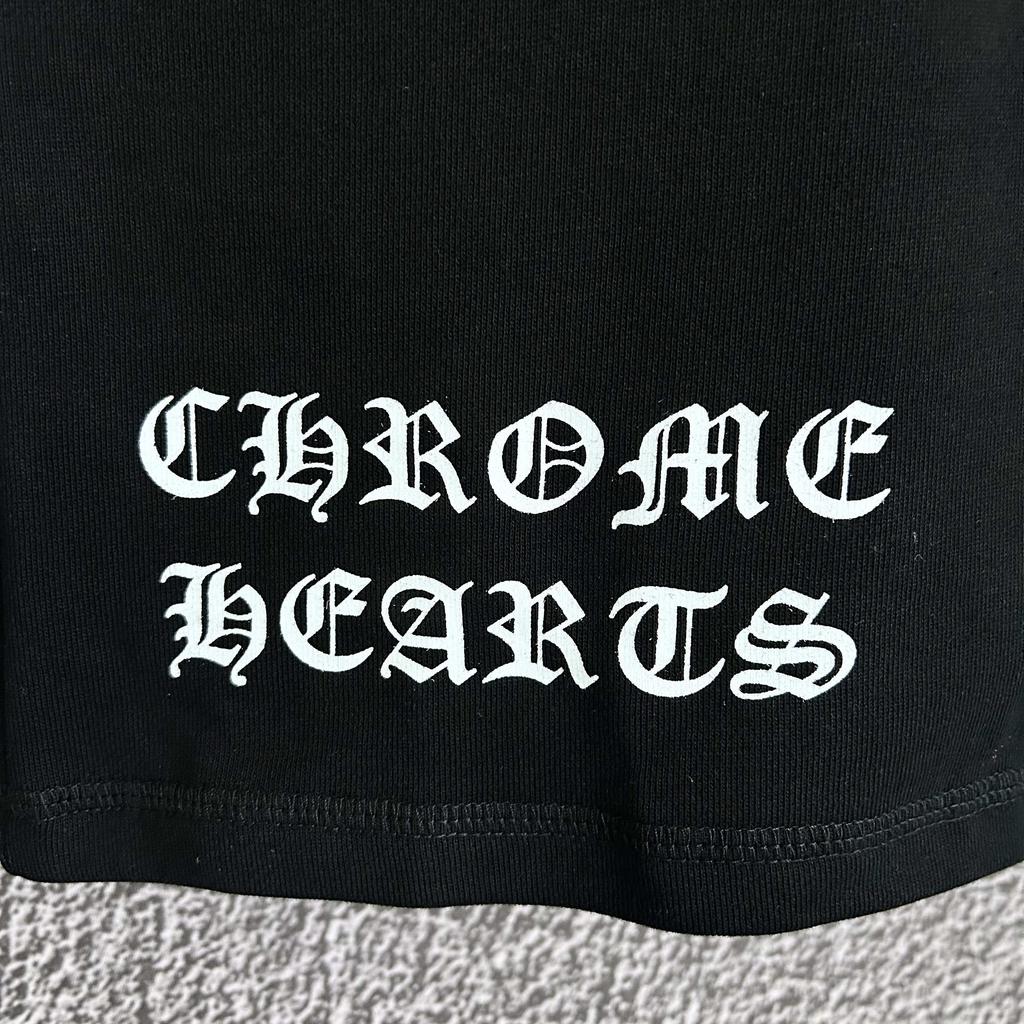 D206 CHROME HEARTS 2025 Summer New High Quality Cotton Men's Casual Shorts Outdoor Leisure Running Shorts