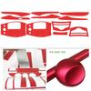For Infiniti JX35 QX60 2012-2018 Interior Central Control Panel Door Handle Carbon Fiber Stickers Decals Car styling Accessorie