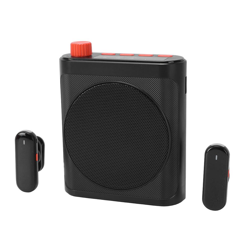 15W Wireless Voice Amplifier Rechargeable Bluetooth 5.4 Noise Reduction Portable Speaker Magnetic Lavalier Microphones