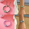 Soft Clay Flower Handmade Bracelet For Women With Adjustable Fit And Floral Design