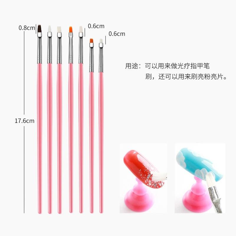 Nail Art Brush Set 20 Nail Art Painting Pen Pull Line Pen Light Therapy Pen Diamond Nail Art Tools Full Set