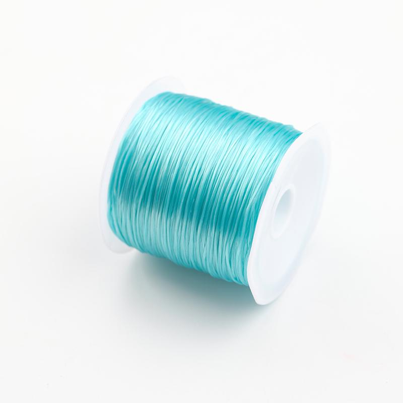 Elastic Cord Roll for Beading: 60m Bracelet & Pearl Thread