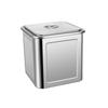 Stainless Steel Square Storage Bucket