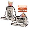 Official Rollei Rollei Reversible Smartphone Shoulder Travel for Men and Women Product Multi-Pouch, Beige, Bag, Pouch, Stylish, Unisex,