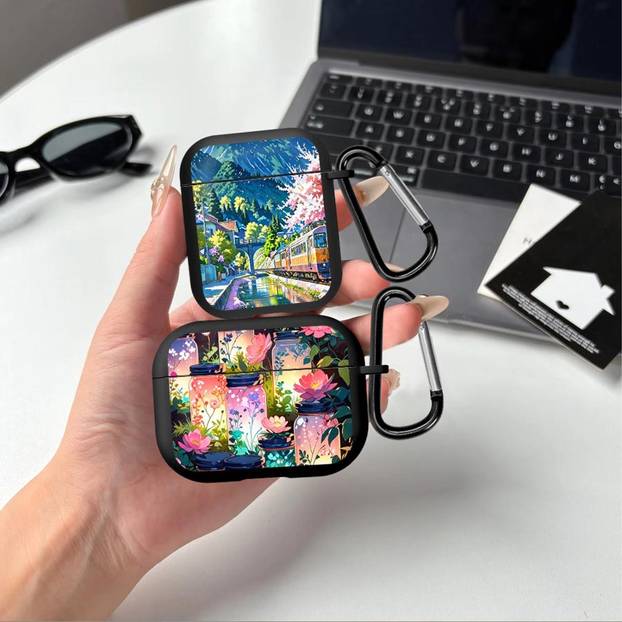 Jar With Flowers Earphone Cases Cover Case For Airpods 3 1 2 Pro Pro3 Pro2 4