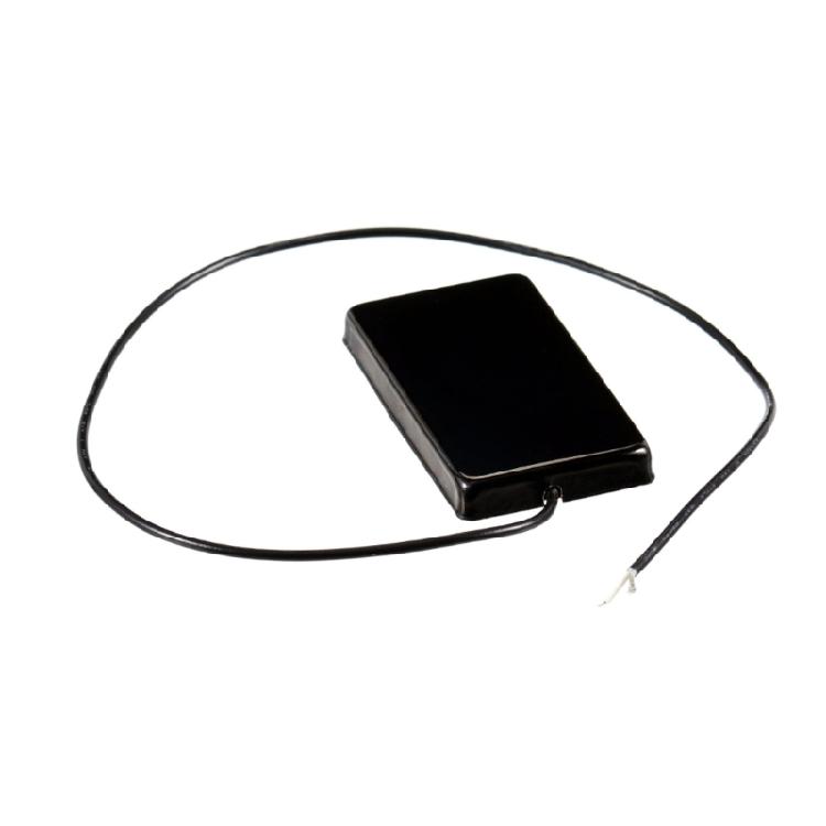 Black Covered Double Coil Pickup Featuring 7.85k Resistance 2 Wires For Electric & Pickup Box Guitar Ensuring Durability