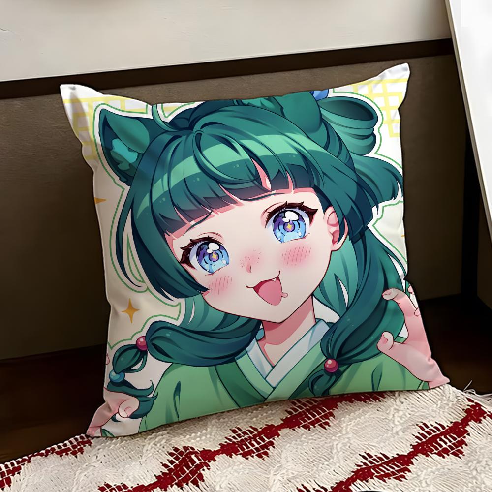 The AApothecary Diaries Anime Cushion Cover Reversible Soft Durable Pillow Cover Home  Car MultiScene Use for Daily Comfort