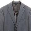 Lanvin Made In Japan Striped Pattern Wool Tailored Jacket COLLECTION Men's Used