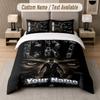 Custom Bedding Set Cristiano Ronaldo Pattern, Print Name Text 1 Duvet Cover Plus 2 Pillowcases Home Textile