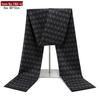 Sciarpa scozzese calda invernale da uomo 2025 - Stile europeo e americano, imitazione cashmere, motivo jacquard