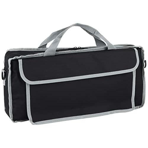 KC Kyoritz 2-Way Soft Case for Key Harmonicas, KHB-07/Black/Grey (Includes Shoulder Strap), Black/Grey
