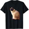 Siamese Cat Funny Animal Cute Kitty Gifts T-Shirt for Men Women