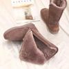 Women Classic Ladies Winter Snow Boots 2025 Waterproof Warm Leather Fur Plus Velvet Knee High Women Size 42 Women Platform Shoes