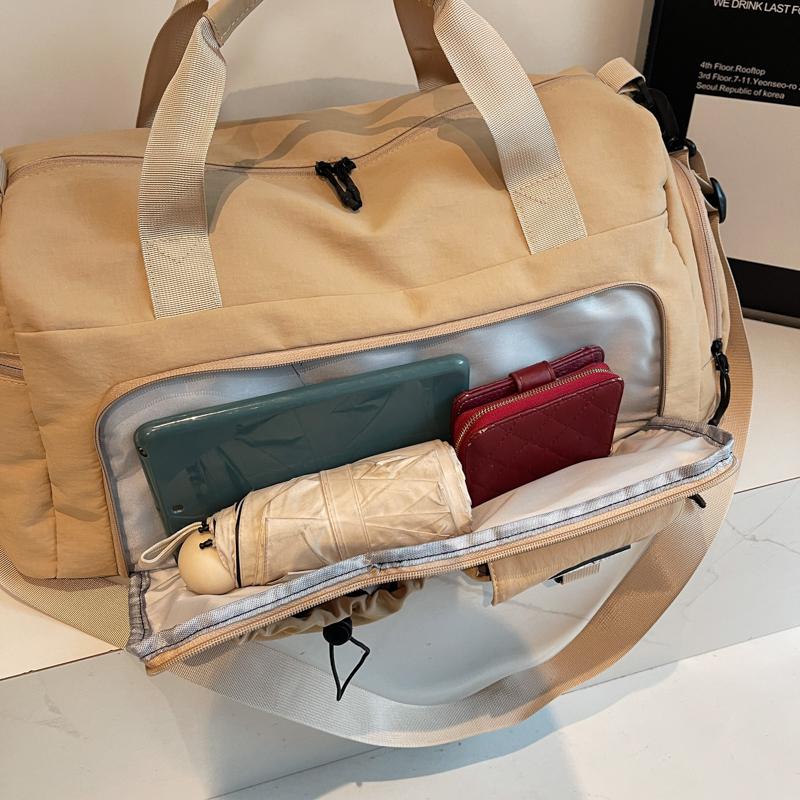 Sports Gym Bag Travel Dry Wet Handbags for Women Female Swimming Shoulder Crossbody Fitness Outdoor Travel Bag Weekender Duffel