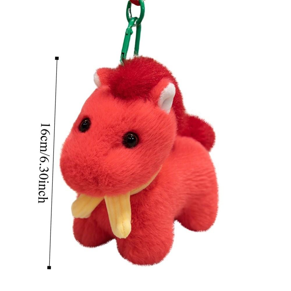Stuffed Horse Stuffed Toy Keychain Keyring Simulation Horse Toy Keychain  Birthday Gift