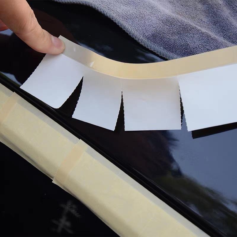 10M Car Window Trim Masking Tape for Window Sill Painting Protection No Sticky Residue High temperature resistance 100°C