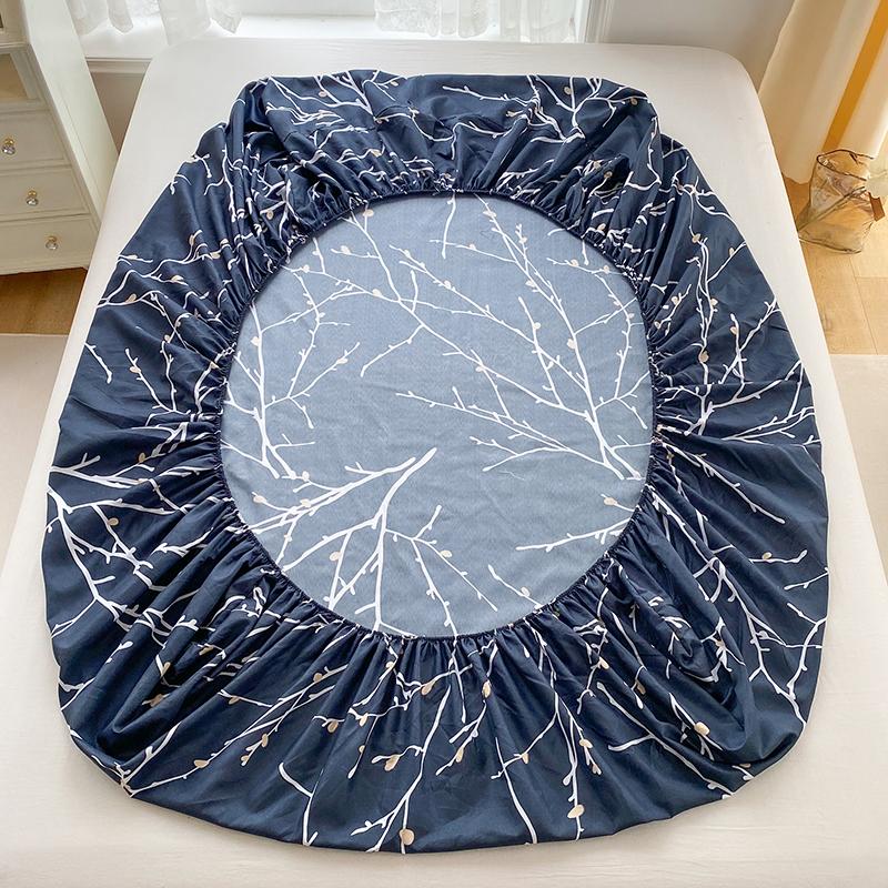 1 Stück Bettlaken im nordischen Stil für Doppelbett Ganzjahres-Bettdecke Queen/King sabanas de invierno termicas Laken(Kein Kissenbezug)