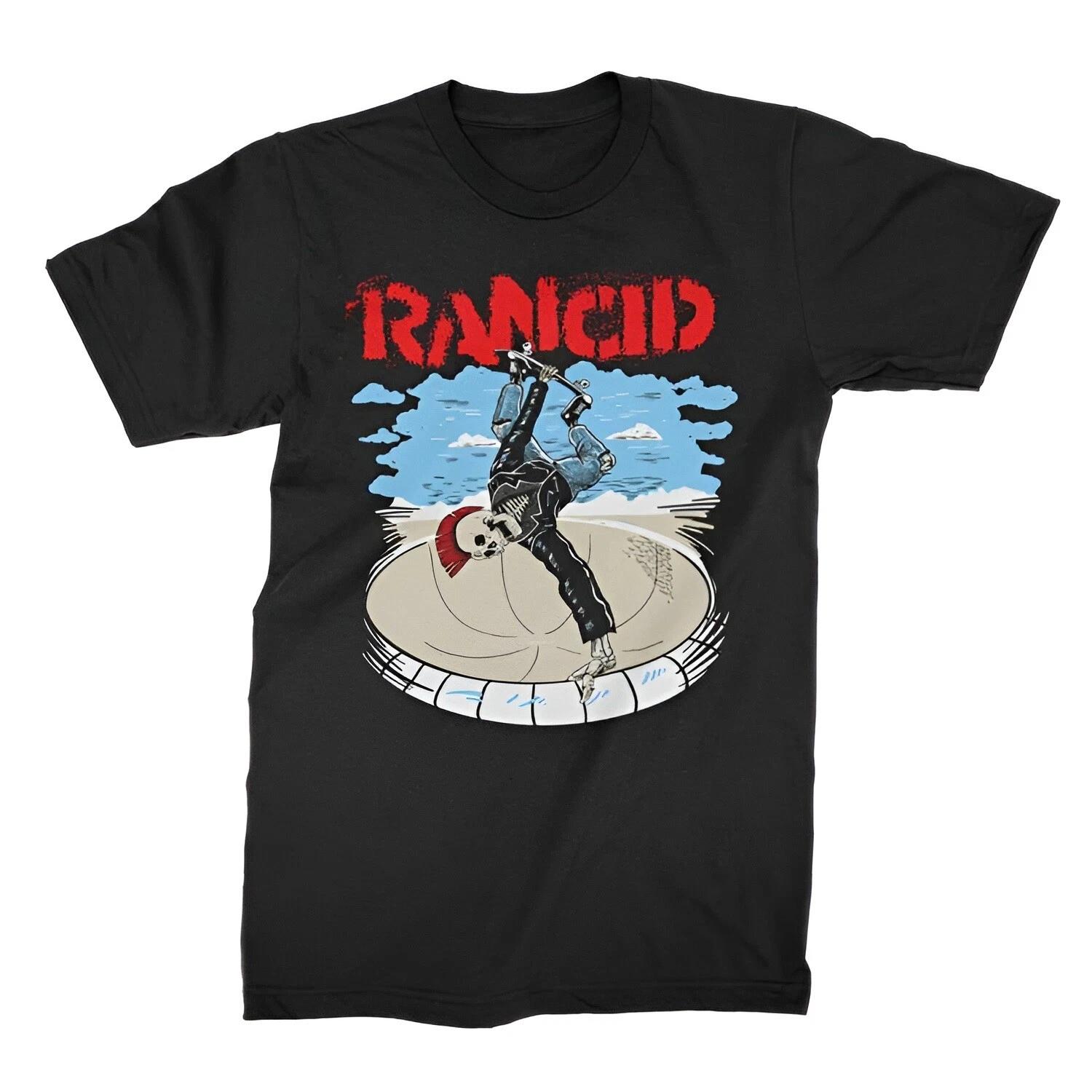 Rancid Skate Skele-tim T-Shirt S-2XL NEW XS