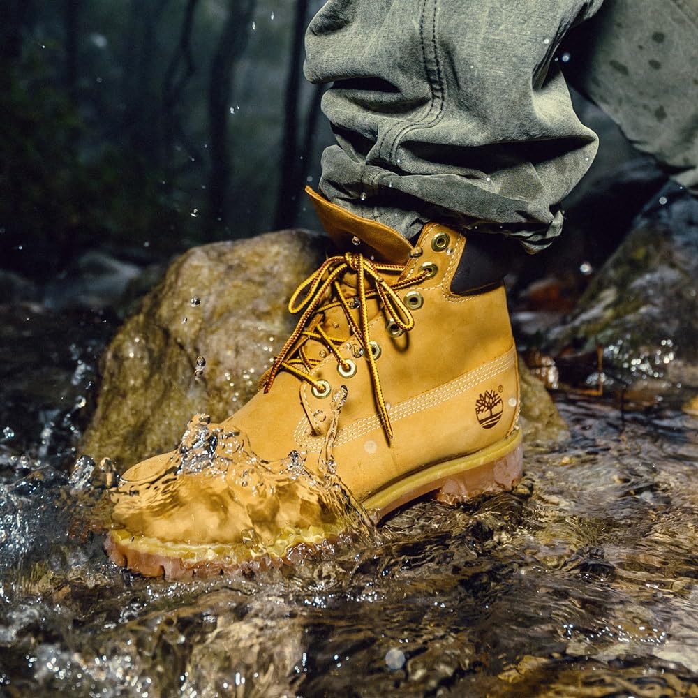 Timberland Classic Premium Waterproof 6-inch Boots, Men's, TB1100617131, Wheat, 7.5/25.5cm