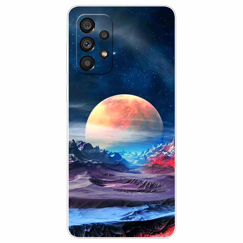 For Samsung A33 5G Case 2022 TPU Soft Printing Clear Slim Silicone Coque Cover for Samsung GalaxyA33 5G Cases Para Shell A 33 5G