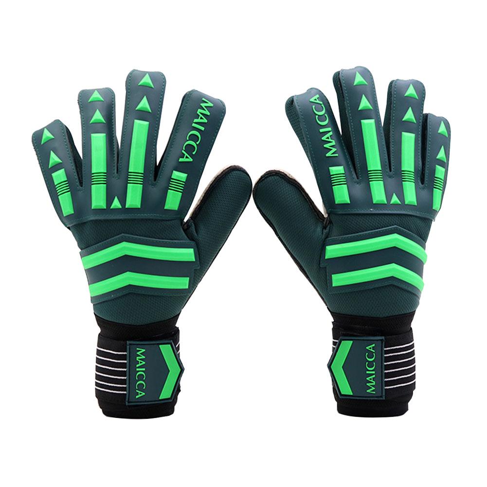 Professional Goalkeeper Gloves Thickened Latex Finger Protection Adults Anti-Slip Goalie Football Gloves Professional Soccer