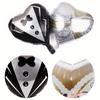 2PCS Couple Balloon Wedding Decoration Foil Balloons Romantic Wedding Dress Balloon