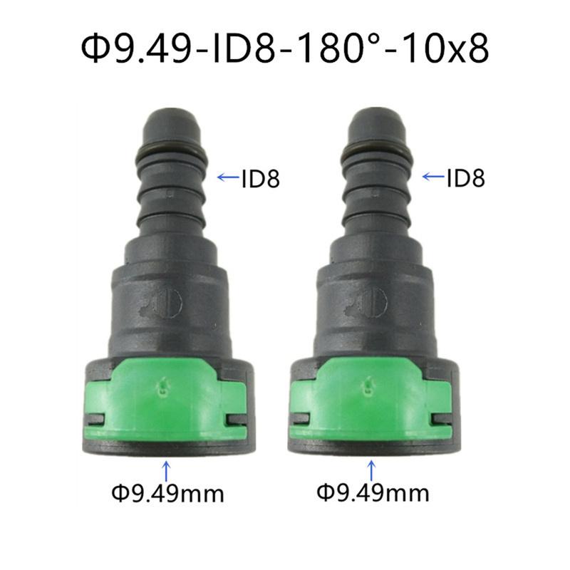 ID8 7.89/9.89/9.49/11.8 Car Fuel Quick Release Hose Connector Gasoline Diesel Oil Pipe Pump Rubber Fitting Car Connector System