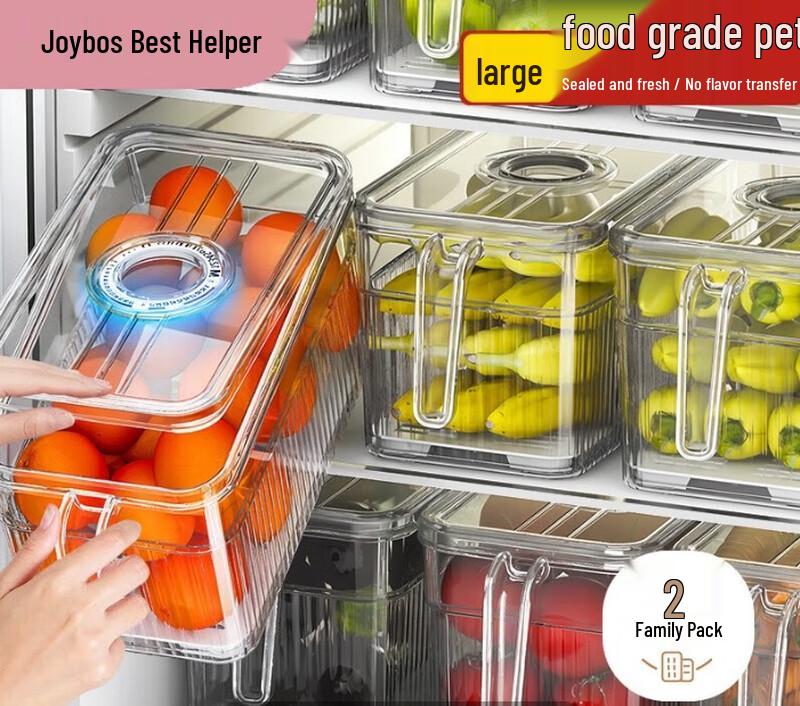 Jiabangshou Refrigerator Freezer Storage Box