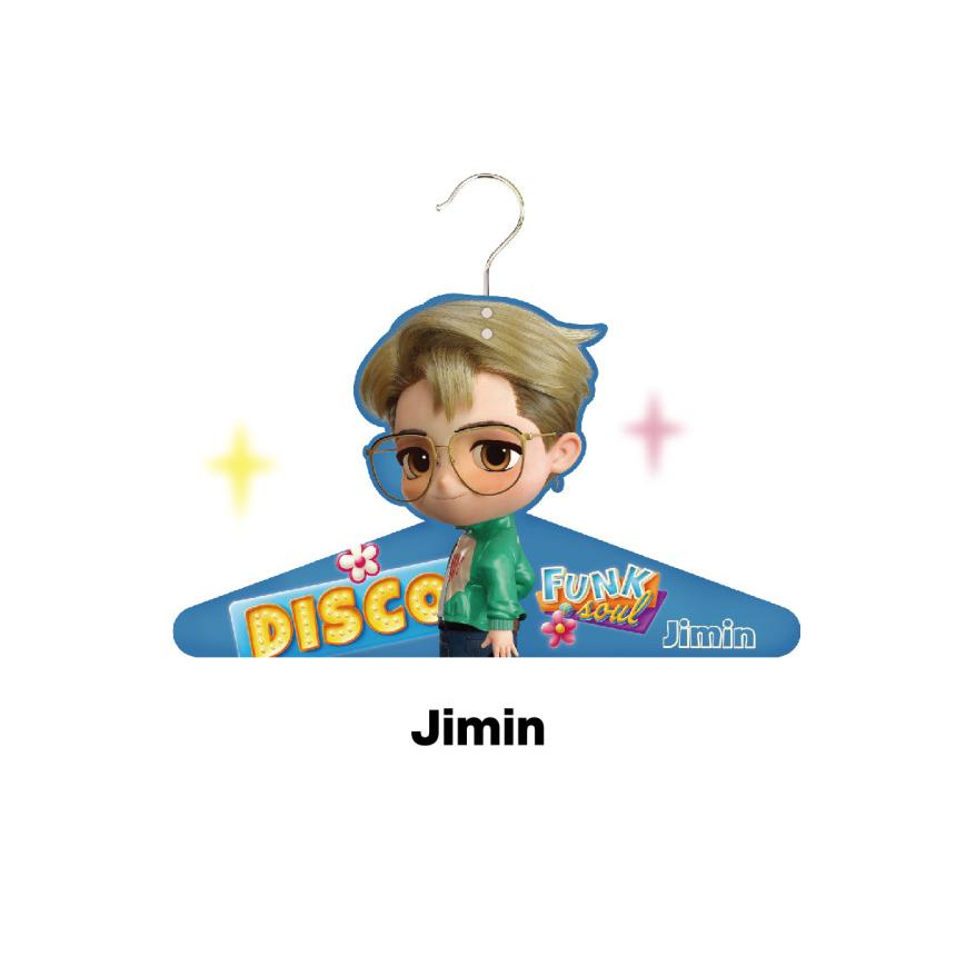 Bts (Bangtan Boys) TinyTAN Kleiderbügel, offiziell, original, authentisch, K-POP, Idol gray
