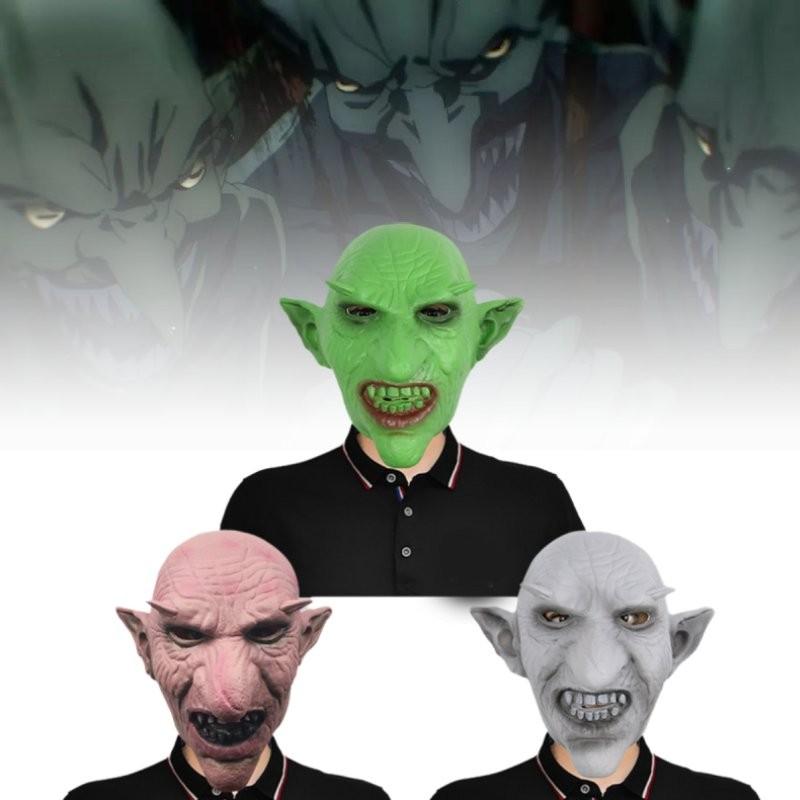 Terrifying Goblin Mask Full Face Costume Headpiece Perfect For Halloween Parties And Events