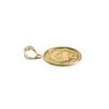 Speranza 24K Pure Gold Coin Pendant Crown Simple Frame with 18K Engraving 1/25oz