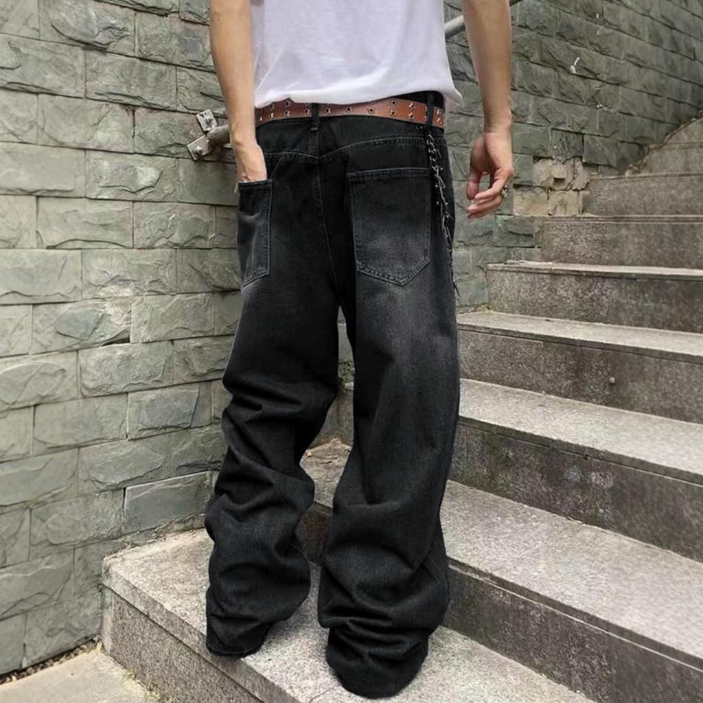 Vintage Baggy Jeans mit weitem Bein