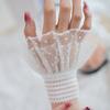 Elegant Trim Point Gloves For Unguis Art Photography Ventilated Polyamide Flexible Accessories For Weddings Parties