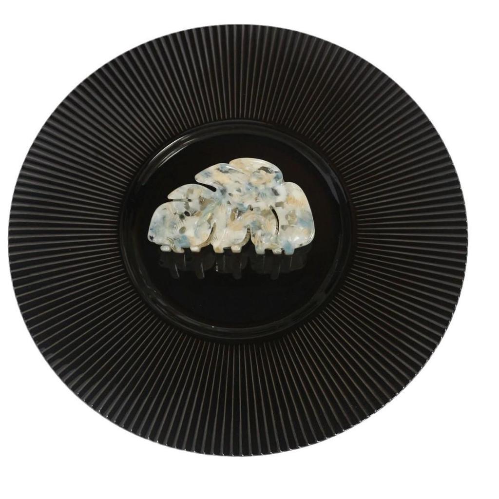 High-End Leaf Acetate Hair Clip - Versatile Shark Claw for Summer Updos