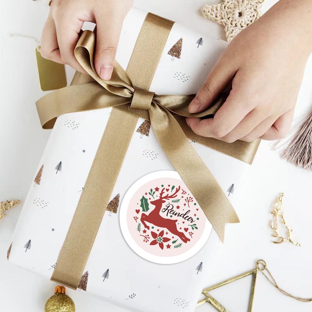 50 Sheets of Christmas Cartoon Stickers: Cute Self-Adhesive Designs for Journals, Notebooks, and Phone Cases