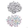 100 PCS 13mm Skull Spacer Beads for Jewelry Making Supplies in Bulk Finding