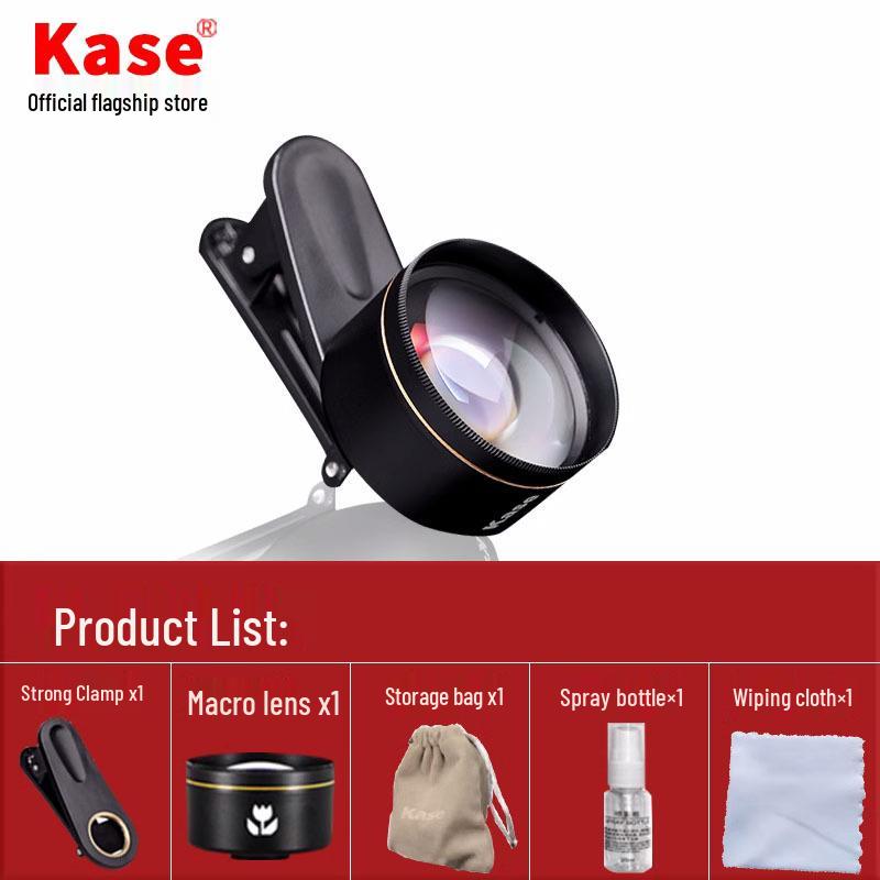 Kase Mobile Makro-Objektiv: Hochauflösende externe Linse für Apple und Huawei