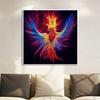 5D Diy Diamond Painting Flame Bird Diamond Embroidery Full Lay Anime Cross Stitch Kits Home Decor Handmade Gift