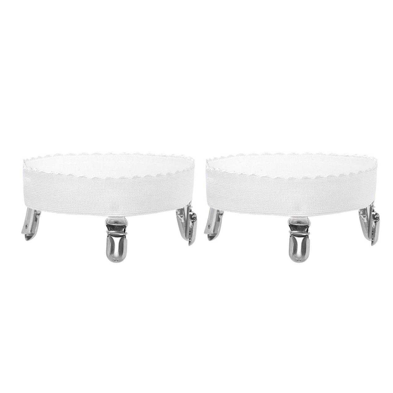 

Женские нескользящие эластичные подвязки до бедра, чулки, держатель, застежка, подтяжки с металлическими зажимами для подвязок, ремни с подвязками белый