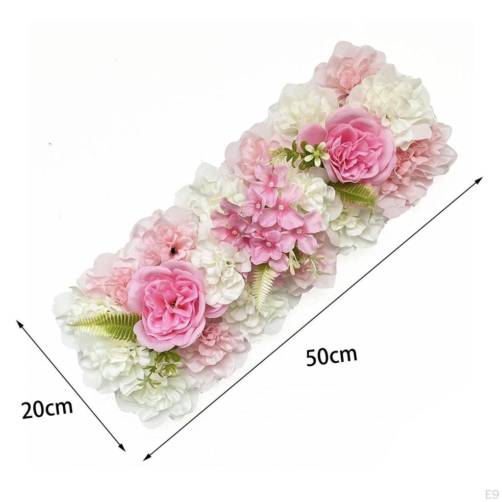 Arch Flower Panel for Table Centerpieces Bouquet Arrangements Silk Wedding Home