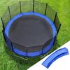 Trampoline Pad Replacement 8/10 Ft Spring Cover Trampoline Padding Trampoline Replacement Pad Blue Surround Spring Foam Cover