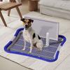 Hundetoilette Indoor Hundekotwanne Welpen Trainingsunterlagen Haustiertoilette für Kaninchen Katze Kleintiere Reinigungsmittel