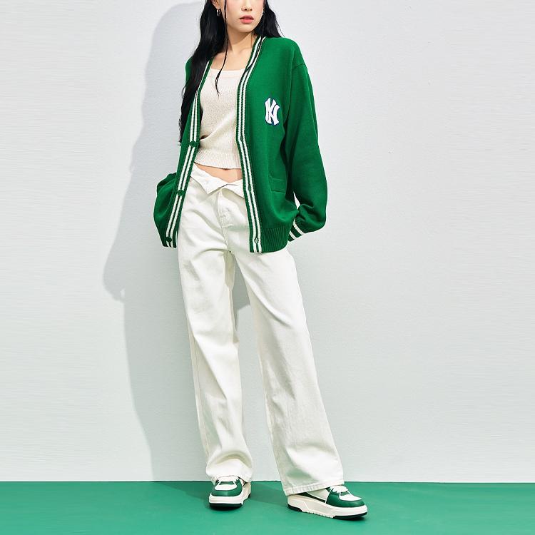 New MLB New York Yankees Knitwear Unisex Green 3AKCV0131-50GNP