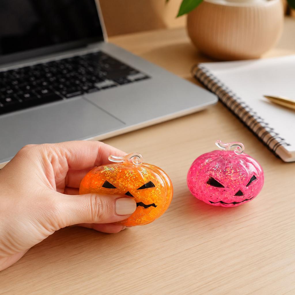 Halloween Pumpkin Toy Slow Rising Stress Toy for Kids Adults