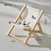 Cartoon Beach Style Dollhouse Chair Ornament Eco-Friendly Phone Stand Doll Display Home Desktop Decoration Office Accessories