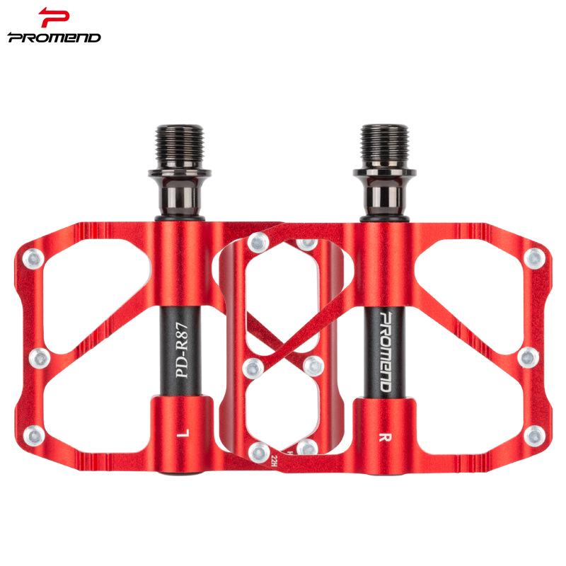 PROMEND M86 Aluminum Alloy Three-Bearing Bicycle Pedals for Mountain and Road Bikes
